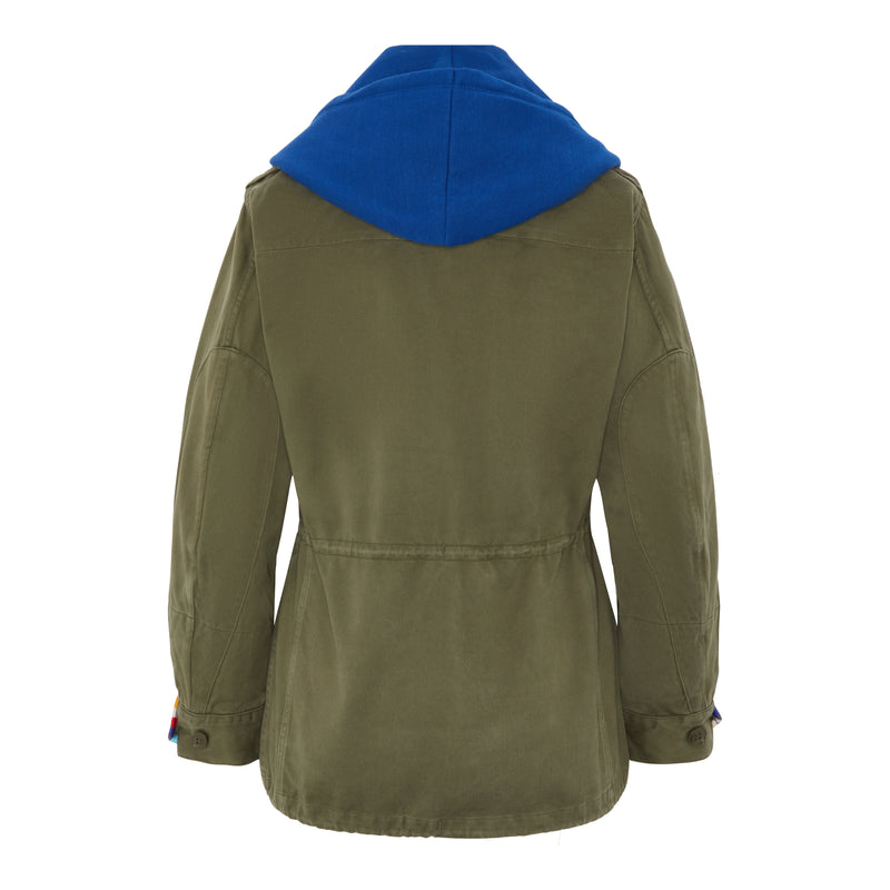 Hooded Army Jacket