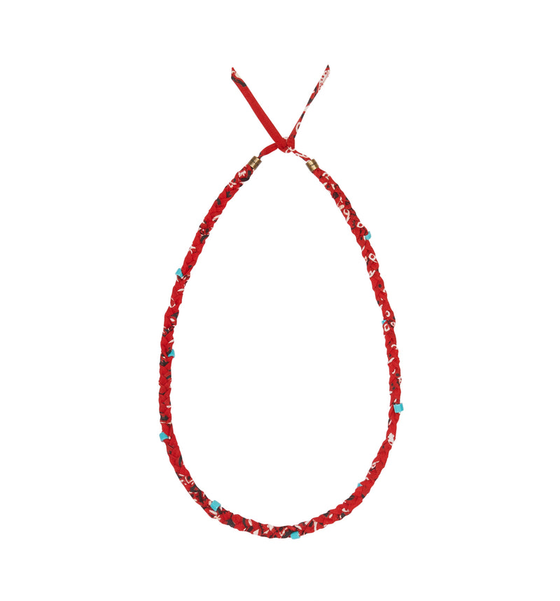 Bandana Necklace-Red